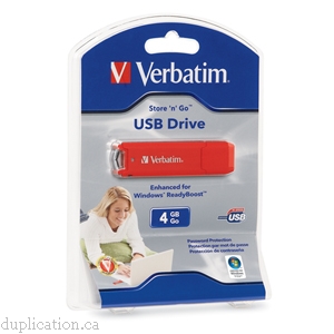 USB 2.0 FLASH DRIVE 4GB STORE GO-Verbatim Limited Lifetime Warranty