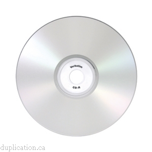 Verbatim CD-R 80 MIN 700MB 52X ,Silver Inkjet Printable, 100 pk