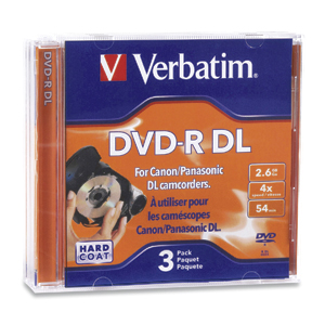 DVD-R DL (8cm) ( for Video ) 2.66 GB 4x - jewel case