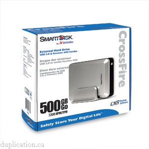 Smartdisk  Hard Drive - 500 GB - External - 3.5 inch - IEEE 1394 (FireWire) / Hi