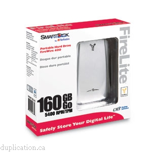 Smartdisk  Hard Drive - 160 GB - External Hot-swap - IEEE 1394 FireWire - 5400 RPM