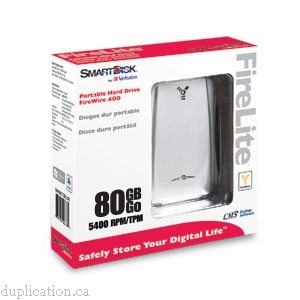 Smartdisk Hard Drive - 80 GB - External - IEEE 1394 FireWire - 5400 Rpm
