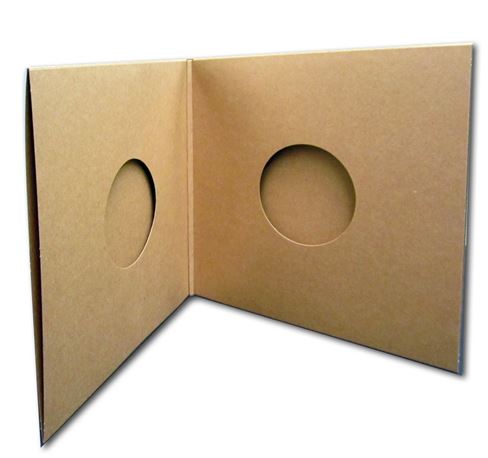 10 Inch Chipboard Double Gatefold Record Jackets