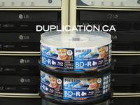 Philips Blu-ray 25GB 6X White Inkjet Printable