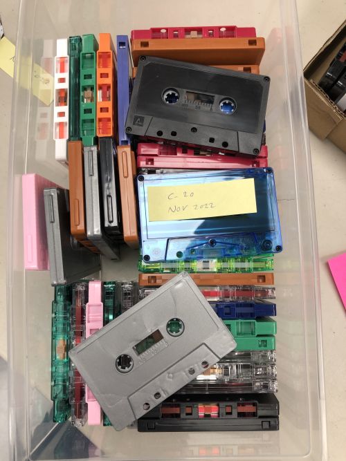 C-20 Random Colors Super Ferro Music Grade Audio Cassettes