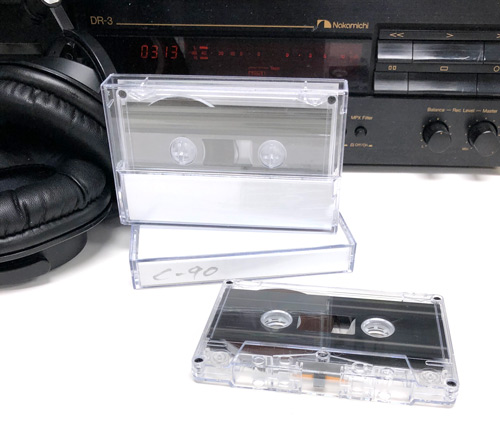 C-90 Generic Retail Audio Cassettes (Wholesale Pricing Available)