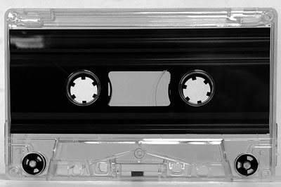 10 Minute Maxell XLII-S High Bias Cobalt Audio Tape in Clear Sonic Chrome Notch Shell (TABS IN, C-10)