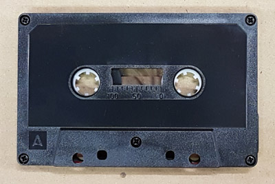 C-45 Black Music-Grade Audio Cassettes