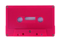 C-50 Normal Bias Rubine red cassettes 10 pack