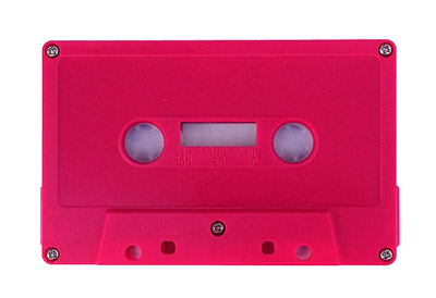 SALE: Blank Red Rubine Cassette Tapes Custom-Loaded With Music Grade Normal Bias Tape