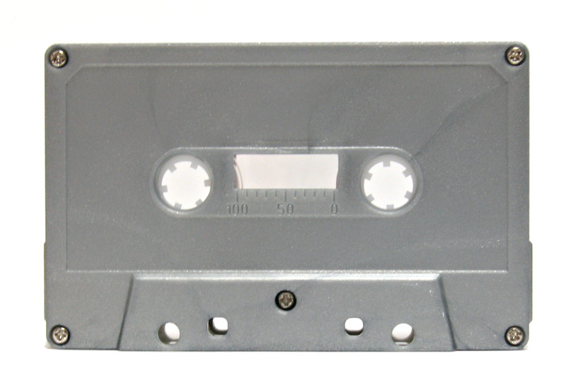 C-57 Silver Audio Cassettes With Vintage Music Grade Tape