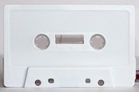 C-45 Normal Bias White Cassettes 5 pack