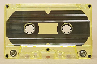 Yellow Tint C-44 Music Grade Cassettes