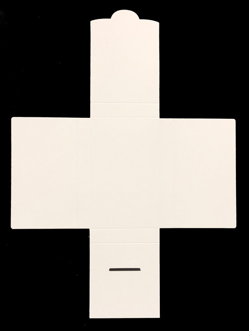 Maltese Cross Cassette Covers, Blank White Board