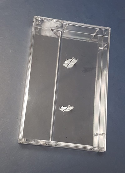 Premium Cassette Case with Square Corners - 100 Pack