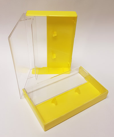 Yellow Cassette Box