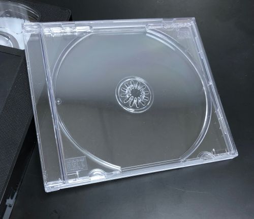 CD Jewel Box and Clear Tray Set - Pro Quality - 50 pcs
