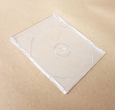 CD Maxi-Slim Crystal Jewel Box For CD Singles