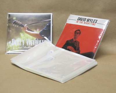 Resealable Sleeve for CD Jackets 100pk
