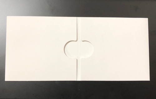 White CD Gatefold with 2 Pockets  