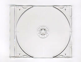Clear CD Tray, 400 pieces
