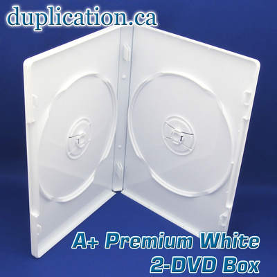 A+ Premium White 2 DVD Box