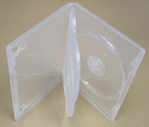 Triple DVD Case 15mm, Clear