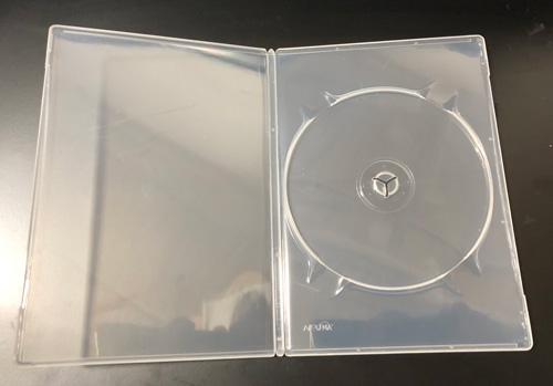 Nexpak DVD Thinpak single clear case with sleeve