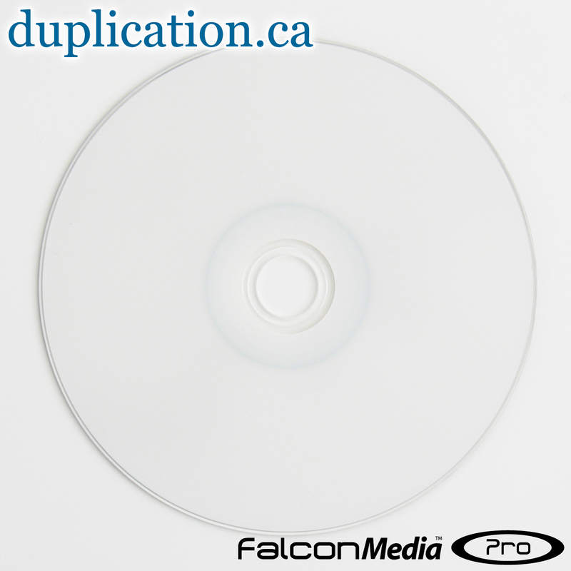 Falcon CD-R 52X White Thermal Super Gloss Hub Printable (Rimage Everest, Prism) #548