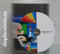 Falcon DVD-R 16X Glossy Inkjet Hub Printable