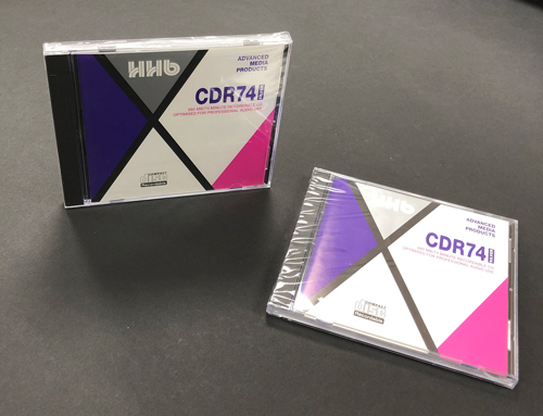 HHB CDR74 Silver 74 Minute CD-Rs in Jewel Cases