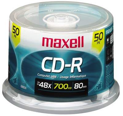 Maxell CD-R 50-pack