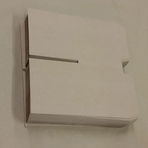 DIY CD Case Chipboard Flats for 4 Panel Wallets - 50pk