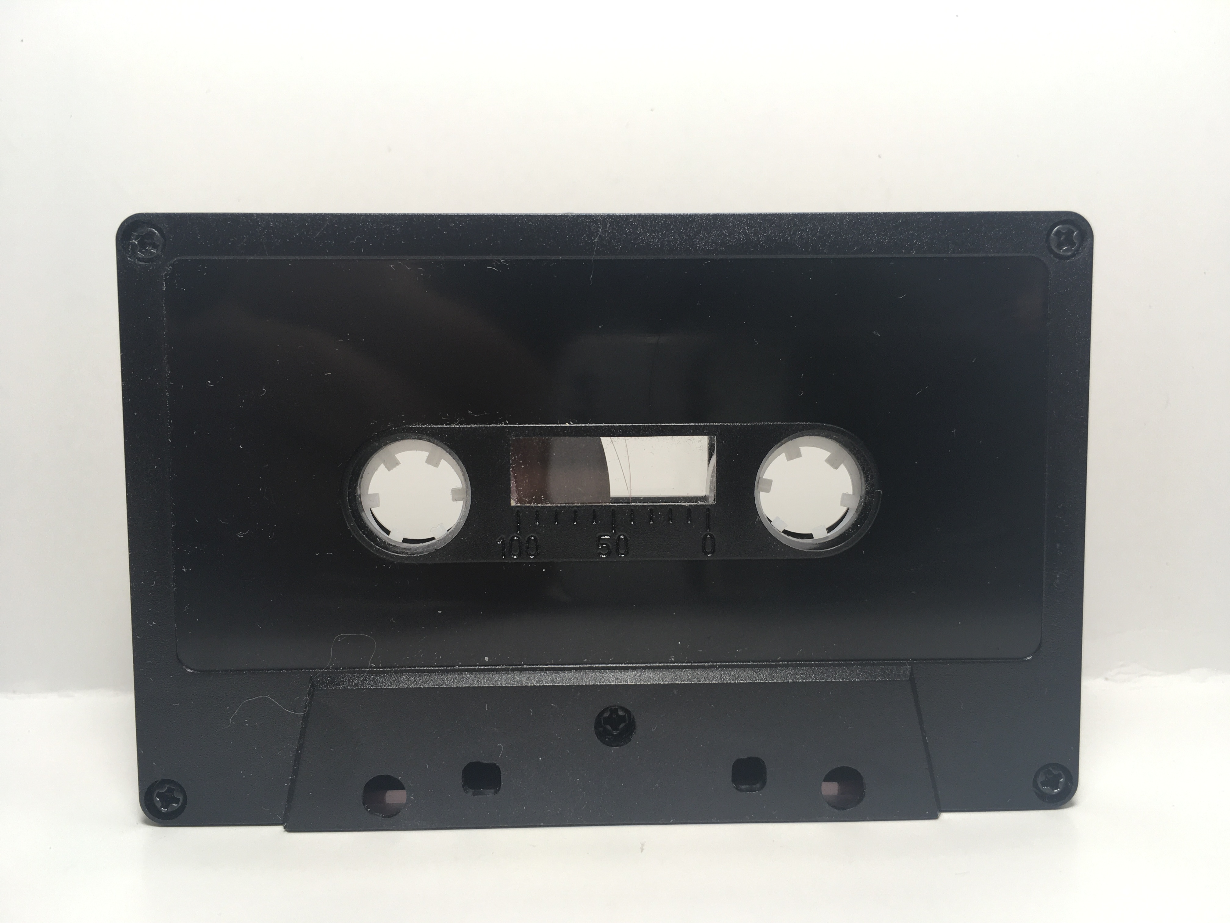 C-106 Normal Bias Black Cassettes 8 Pack