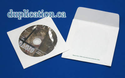 100% Recycled Paper sleeve for CD 1000-pack - Pro-Grade
