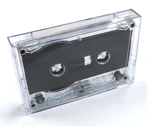 c-94 Clear Audio Cassettes Loaded With Maxell XLII High Bias Tape!