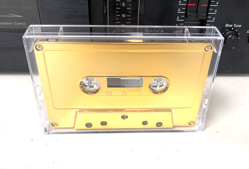C-36 Gold24K Audio Cassettes with Super Ferro Music-Grade Audio Tape