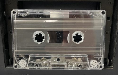 C-45 Clear Tabs In Screw Hi-Fi Music-Grade Audio Tape 