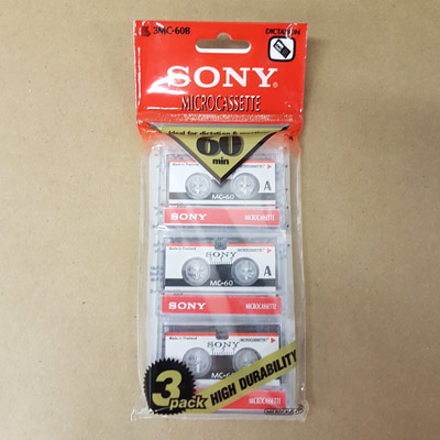 Sony Microcassette 