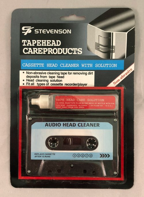 Stevenson Cassette Head Cleaner - 25-Pack Wholesale