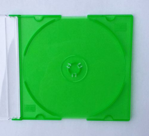 Green CD Slimline 5.2mm Pro Grade 10 pieces