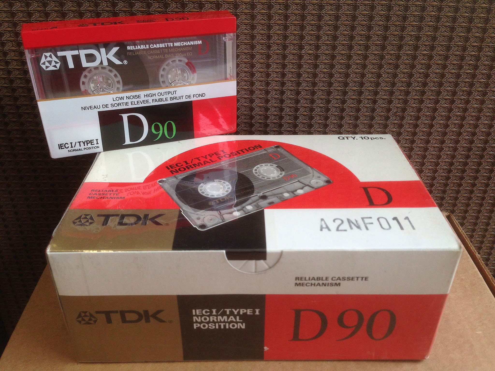 TDK D-90 High Output Normal Bias Cassette Tape