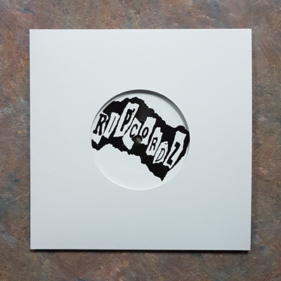 Matte White Cardboard 7.25 Inch Jackets with Diecut Center Hole for 7 Inch Records - 100 Pack