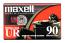 Maxell UR-90 Normal Bias Audio Cassette in Retail Packaging - 10 PACK