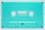 C-57 Turquoise Audio Cassettes with CHROME Music-Grade Audio Tape
