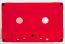 C-21 Windowless Red Hi-Fi Audio Cassette