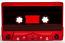 C-25 Red Tint Sonic Hifi Ferro Type 1 Audio Cassette  