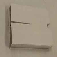 DIY CD Case Chipboard Flats for 4 Panel Wallets - 100pk