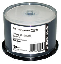 CD-R Diamond White Inkjet Hub Printable