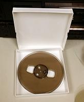 7 Inch x 1 Inch 2 Piece Box for Audio Reels and Vinyl
